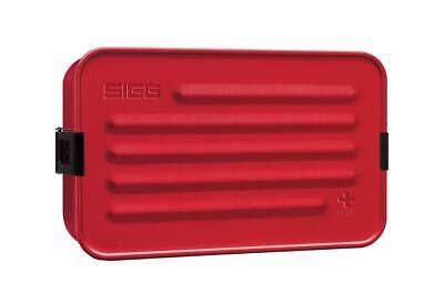 SIGG Metal Box Plus Red Large Lunch Box Provisions Snack Tin 